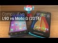 Comparativo: L90 vs Moto G | Tudocelular.com ...