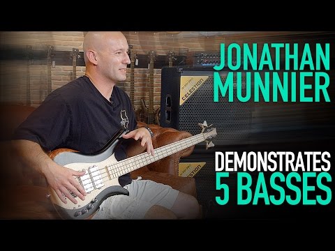 Warwick Custom Shop - Jonathan Munnier Showing You 5 New Custom Shop Basses