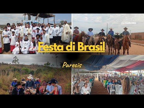 Prosesi Naik Kuda dan Naik Mobil dalam Rangka Memeriahkan Pesta Santa luzia di Brasil