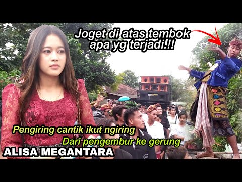 Pengiring cantik ikut ngiring bareng Alisa megantara live gerung