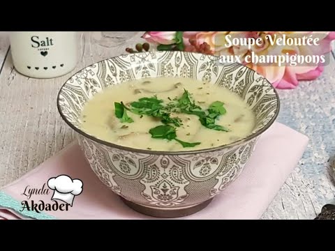 Velouté crèmeux aux champignons