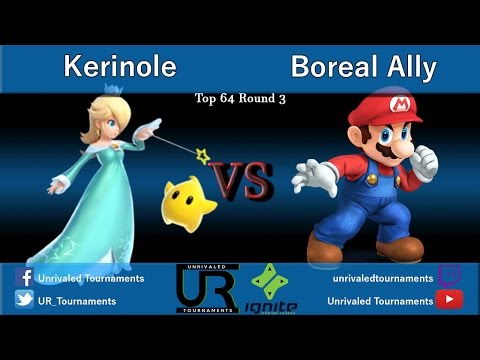 Southern Ohio Smash  Top 64 Round 3 - Kerinole (Rosalina) vs Boreal Ally (Mario)