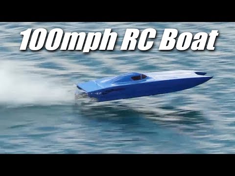 100mph RC Boat - Dual 12s Brushless Motors