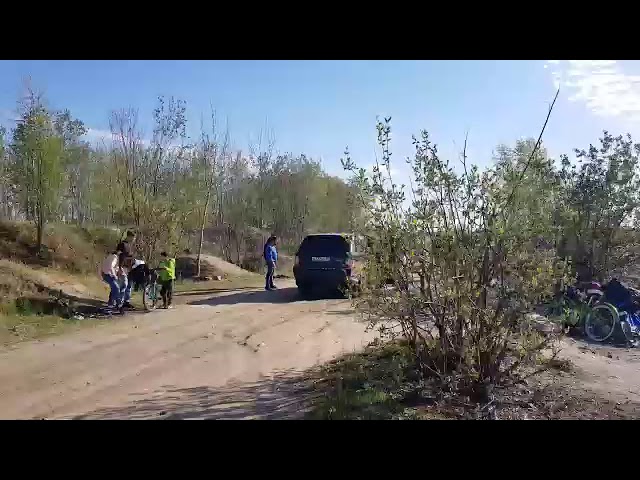 Пьяный хам на внедорожнике получил по заслугам