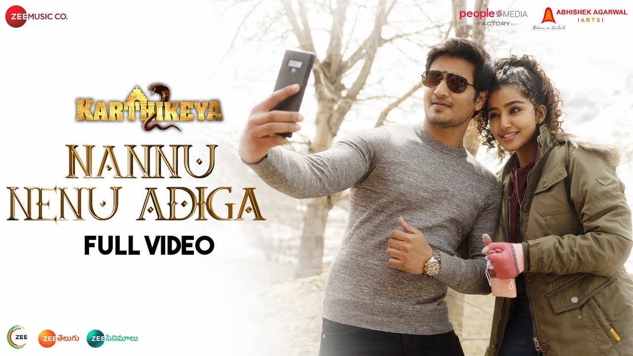 Nannu Nenu Adiga Lyrics Telugu and English - Karthikeya 2