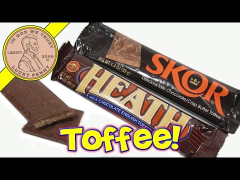 HEATH & SKOR Milk Chocolate English Toffee Bar Comparison