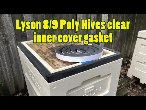 ❹ Lyson Poly Hive Clear Inner Cover Gasket