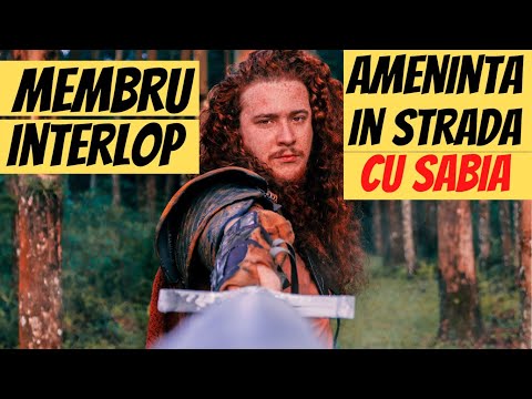 Interlop Iesean a iesit cu sabia in strada, amenintari si sesizari ale politiei, arestari si amenda