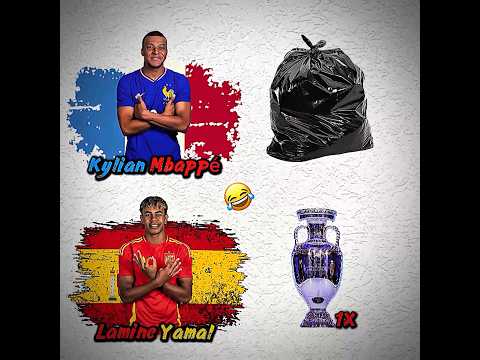 MBAPPÉ VS YAMAL #football #trophy #shorts