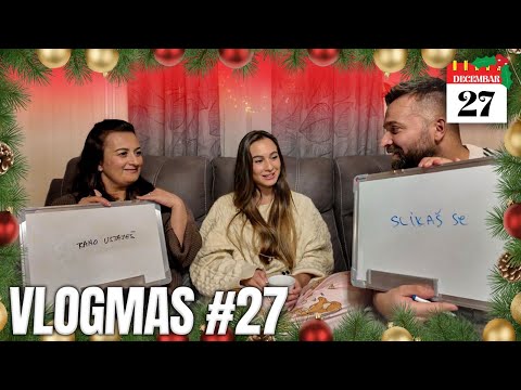VLOGMAS 27- Ko me bolje poznaje? Mama ili Sava?❤️
