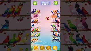 Bird sort color puzzle - 🦆🐥🐦 All Levels & Challenges (Mobile Gameplay)
