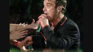 Robbie Williams Slideshow &quot;Strong Live Leeds&quot;   &quot; Hello Sir- Poem&quot;
