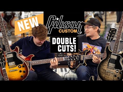 New GIBSON Custom LP Double Cuts!