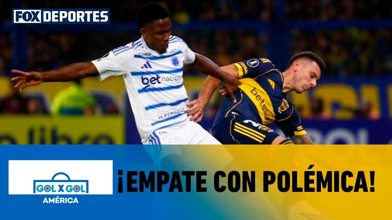 💥 BOCA JUNIORS 1-1 CRUZEIRO | Polémico empate en 'La Bombonera' | GolXGol