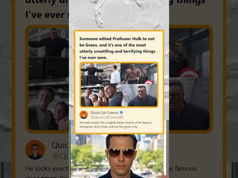 Professor Hulk Edited to Not Be Green Is Unsettling and Terrifying Fan Edit Comment