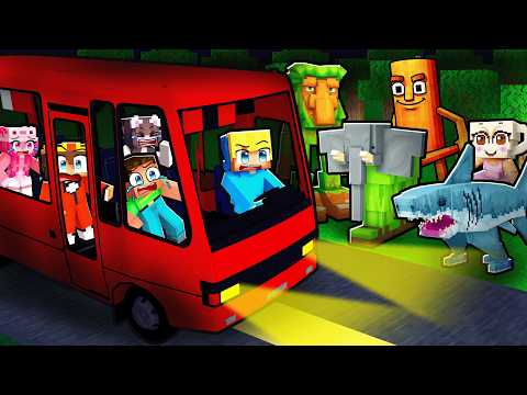 Ukri and Billy go on a SCARY road trip in Minecraft!