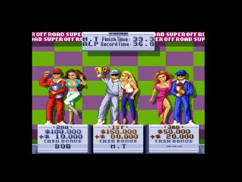 SNES Quest - G31 - Super Off Road - Top Down Racing Action