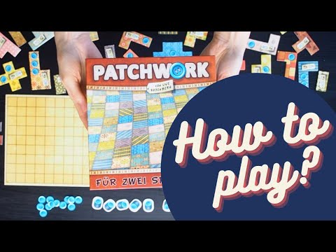 How to play Patchwork in 4 minutes