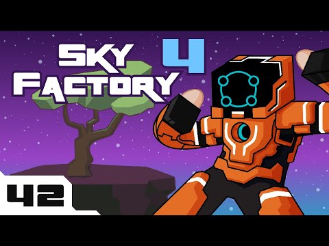 Let's Play Minecraft Sky Factory 4 Modpack - Part 42 - Super Storage!