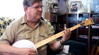 Beginner's  Old Time Banjo Lesson - As Easy As 1-2-3 - Volume 4