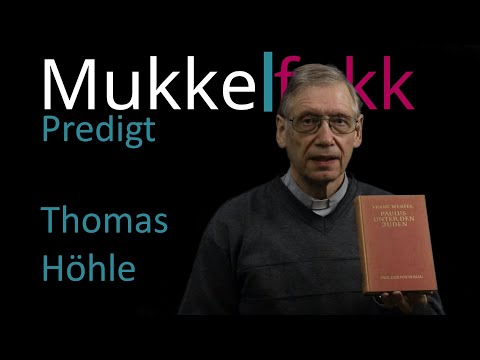 Sommerpredigt von Thomas Höhle für den 04.07.2021 - Gamaliel