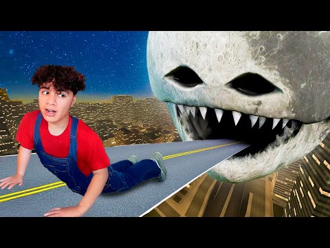 WHAT'S INSIDE THE MOON WAKE UP?!