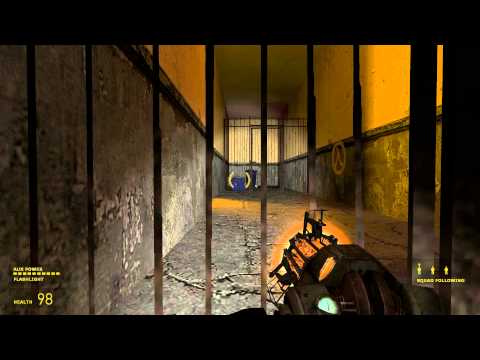 Half Life 2 Walkthrough "Chapter 10 - Anticitizen One" HD
