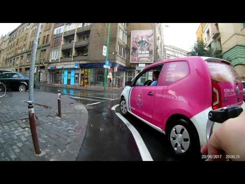 Pista de biciclete - Str  Paris, Timisoara - New cycling infrastructure