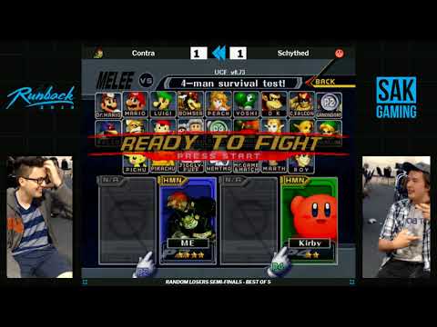 Runback 2018 Random Losers Semis - Contra (Ganondorf) vs Schythed (Kirby)
