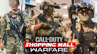 U.S. Special Operation Soldiers Try Shopping Mall Airsoft!