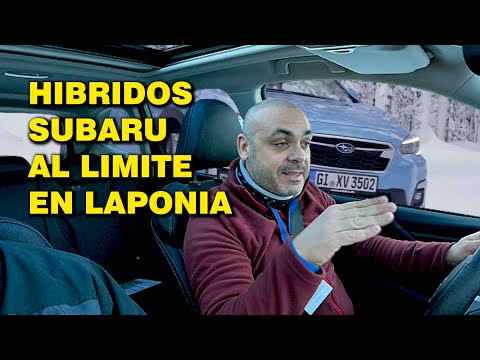 XV HÍBRIDO Y GAMA SUBARU: ¡OFFROAD en LAPONIA A -30º! Subaru Snow Drive 2020