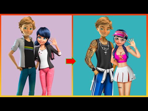 Miraculous Ladybug Adrian Glow Up - Miraculous Cartoon