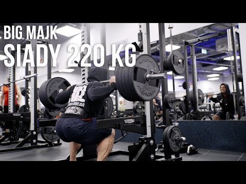 BIG MAJK - TRENING NÓG - SIADY 220KG - REDUKCJA
