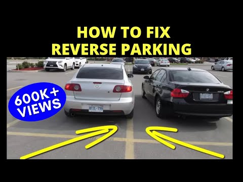 PARKING TIPS - How to CORRECT REVERSE PARKING || EASIEST Reverse Parking Method 👌👌|| Toronto Drivers Video