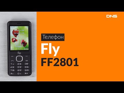 Мобильный телефон Fly FF2801 серый - Видео