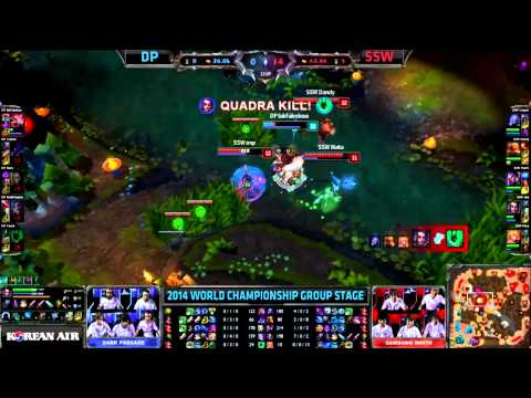 SSW imp PENTAKILL in Worlds Day 2 DP SSW