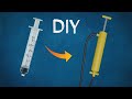 DIY How To Create Hydraulic Jack Use For Excavator With Syringe