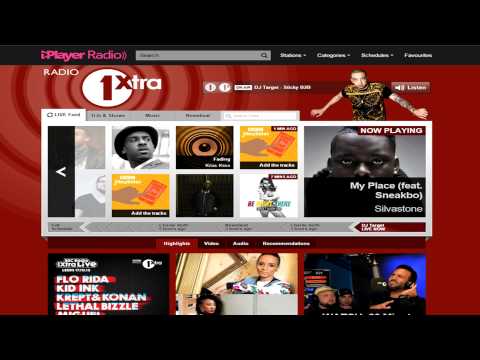 SILVASTONE feat. SNEAKBO - "My Place" .. DJ TARGET 1Xtra First Play (Audio Rip)