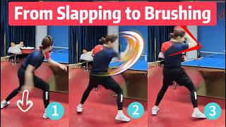 From Slapping to Brushing: Perfect Brush Contact for Maximum Spin
