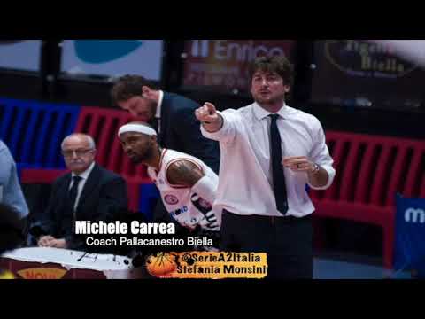 Intervista a Miche Carrea coach della Pallacanestro Biella. 4dic2017