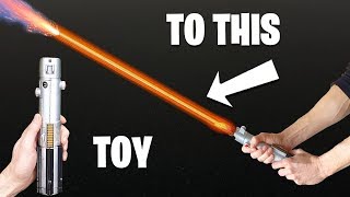 TOY Lightsaber Becomes REAL