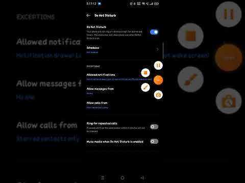 how to enable disable do not Distabein Realme Narzo 30 pro 5g Realme Narzo 30pro 5g me kaise DND on