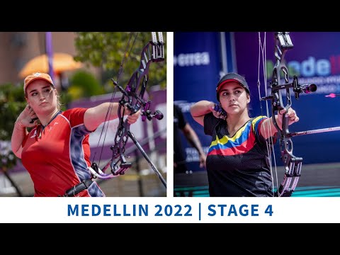 Ella Gibson v Sara Lopez – compound women Semifinal 1 | Medellin 2022 World Cup S4