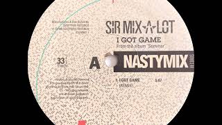 Sir Mix-A-Lot ‎- I Got Game (Remix)(Nastymix Records 1990)