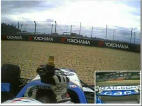 Onboard video - Brundle & Bratt crash, Nurburgring