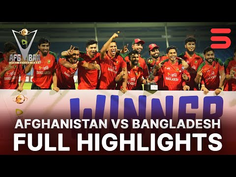 Full Highlights | Afghanistan vs Bangladesh | Match 03 | T20I Series | ACB | 311K
