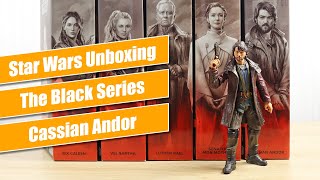 Cassian Andor Black Series 6" Figure - Star Wars Unboxing