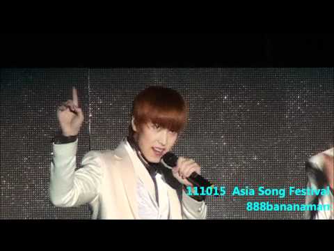 [fancam] 111015 Asia Song Festival Super Junior 『Mr.Simple』 Forcus Sungmin