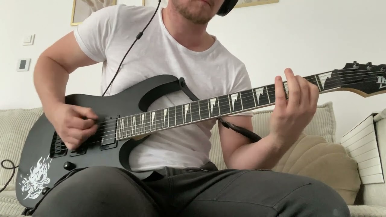 Metallica - Shadows Follow GUITAR-COVER by BacbT (HQ + Solo)