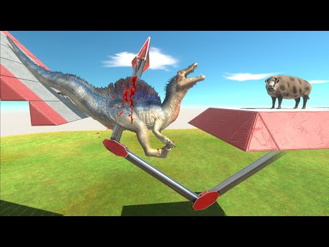 War between steel tentacle and every units - Animal Revolt Battle Simulator